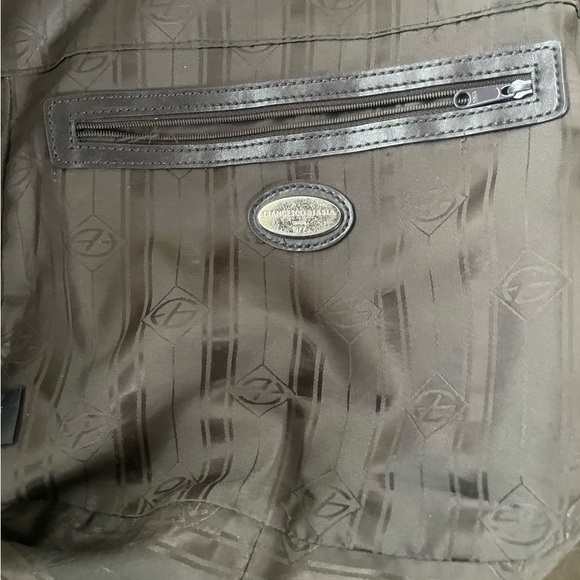 Francesco Biasia Black Leather Designer
Bag. Hobo Bag, Tote - Picture 14 of 16